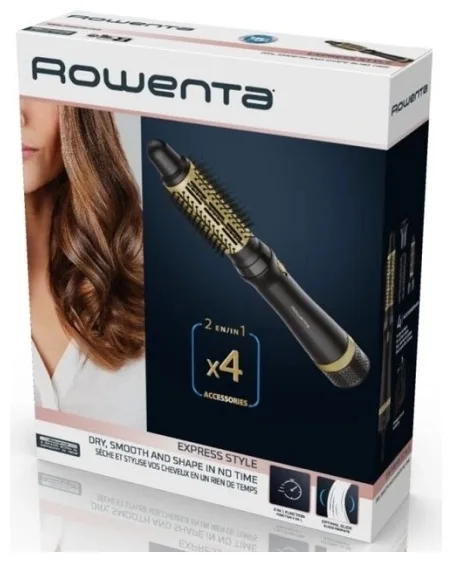 Фен-щетка Rowenta CF6330F0 Черный