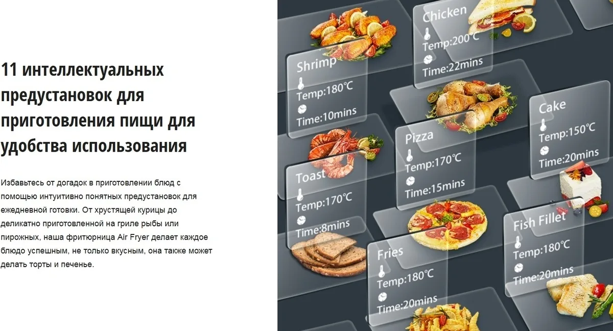 Аэрогриль Panasonic NF-CC600ATS Синяя