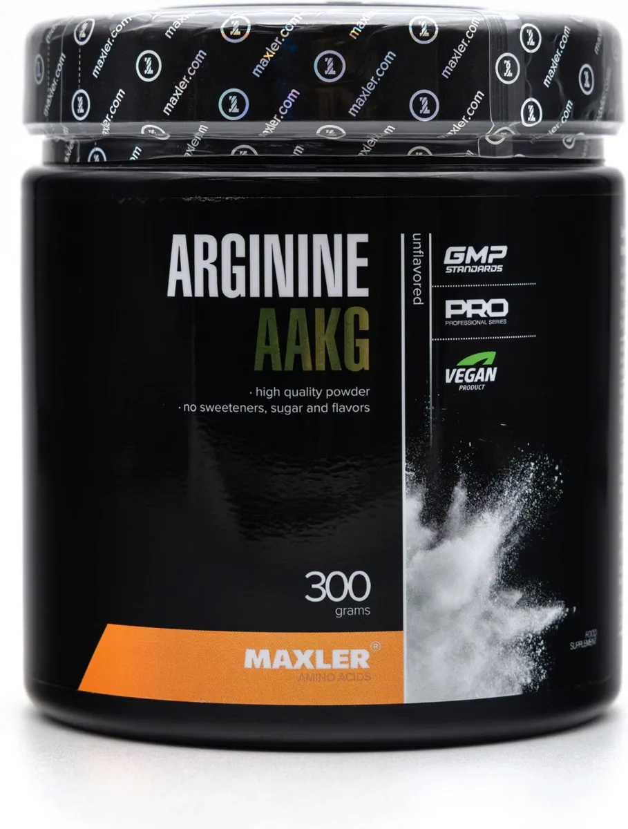 Аминокислота Maxler Arginine AAKG 300г (2886)