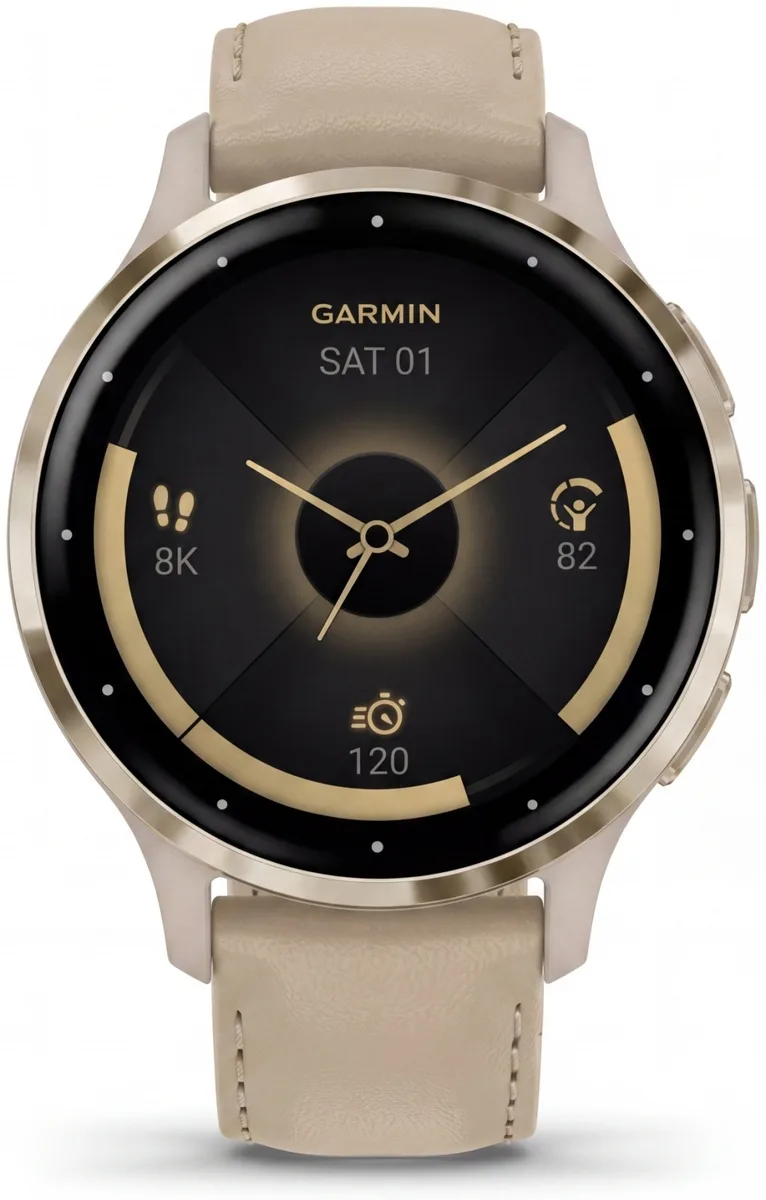Смарт-часы Garmin VENU 3S 41 мм бежевый (02785-55)