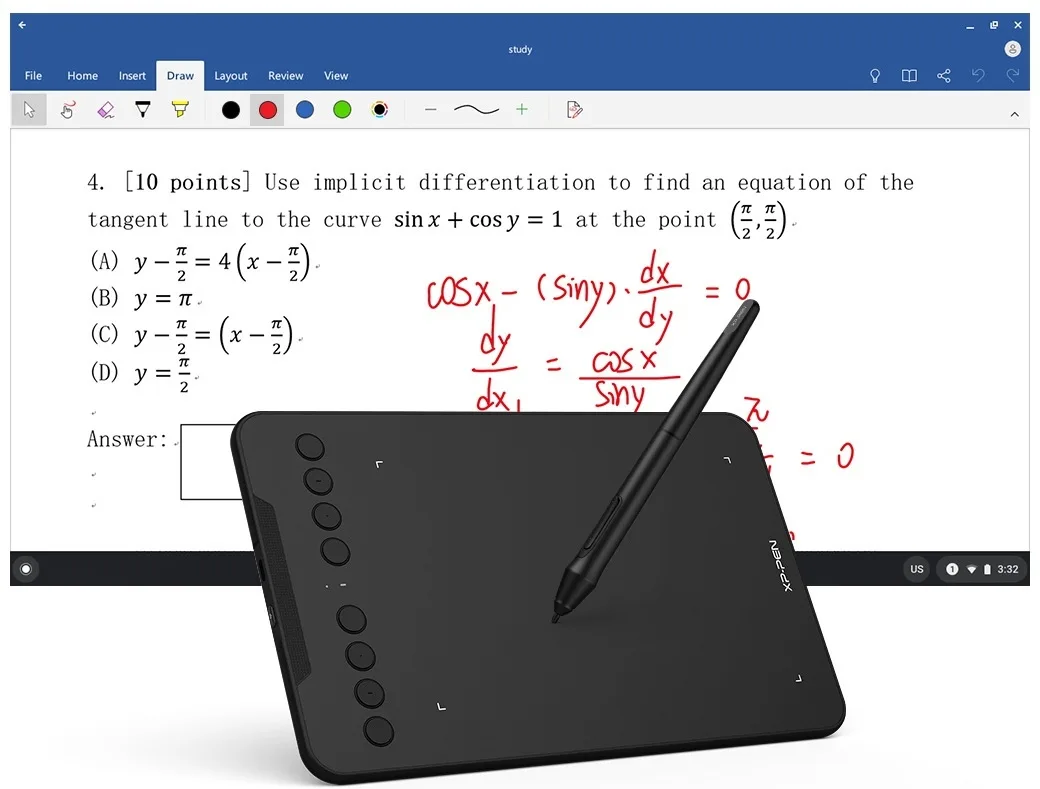 Графический планшет XP-PEN Deco mini 7W