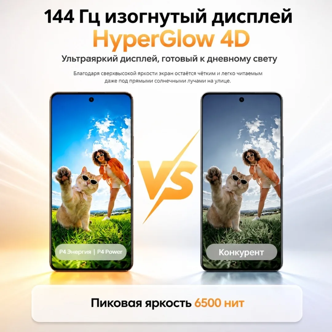 Смартфон Realme P4 Power RMX5107 8/256GB Оранжевый