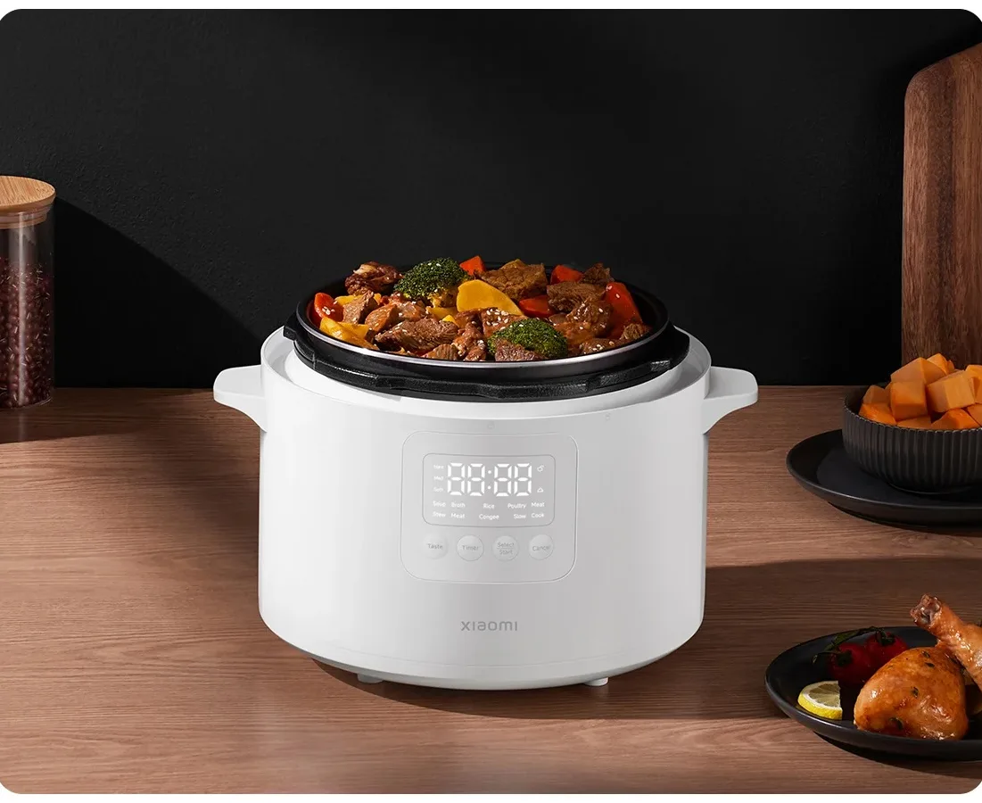 Скороварка Xiaomi Electric Pressure Cooker 4.8L Белый