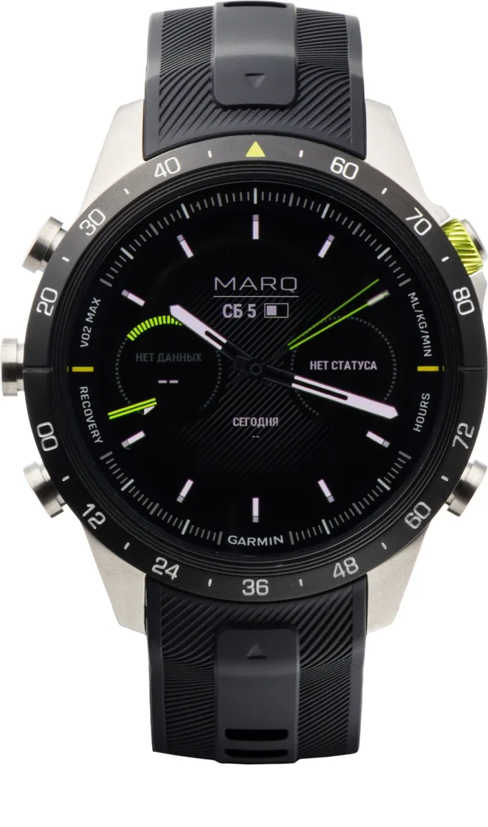 Смарт-часы Garmin Fenix Garmin MARQ Athlete Gen 2 серебристый-черный (02648-41)
