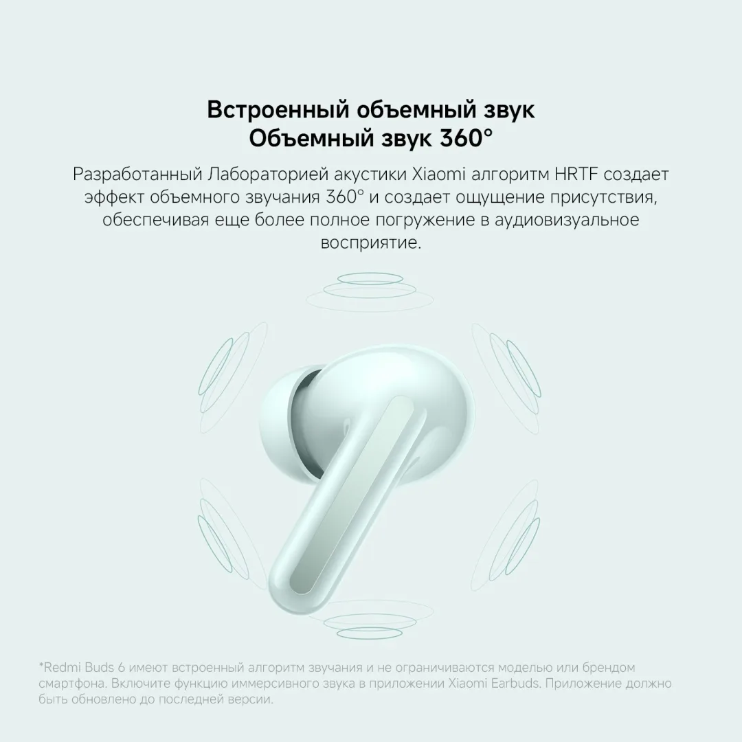 Наушники Redmi Buds 6 Night Black