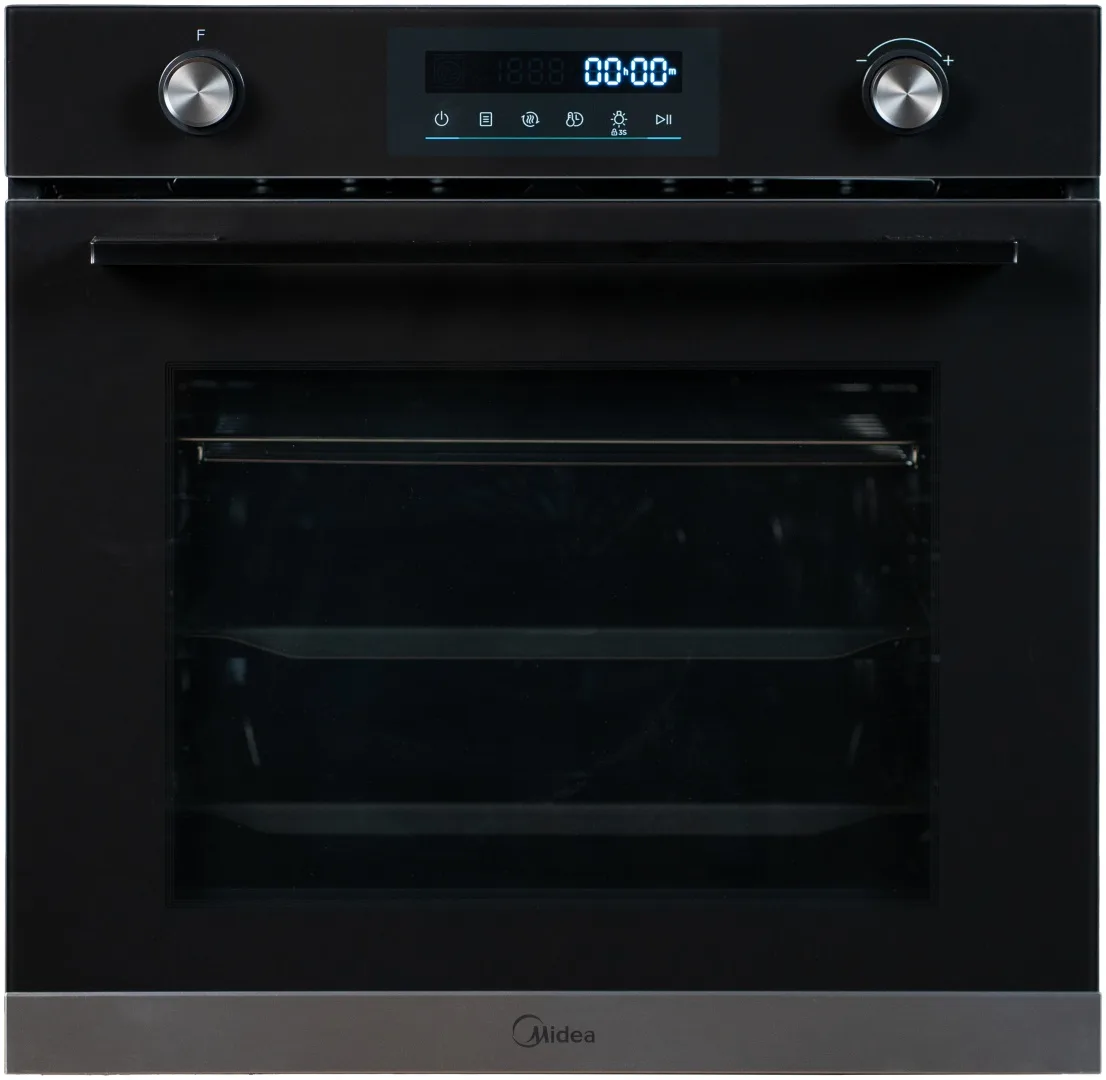 Духовой Шкаф Midea MO78110X черный, стальной