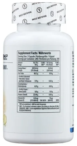 Витамин Maxler Vitamin D3 180шт (0241)