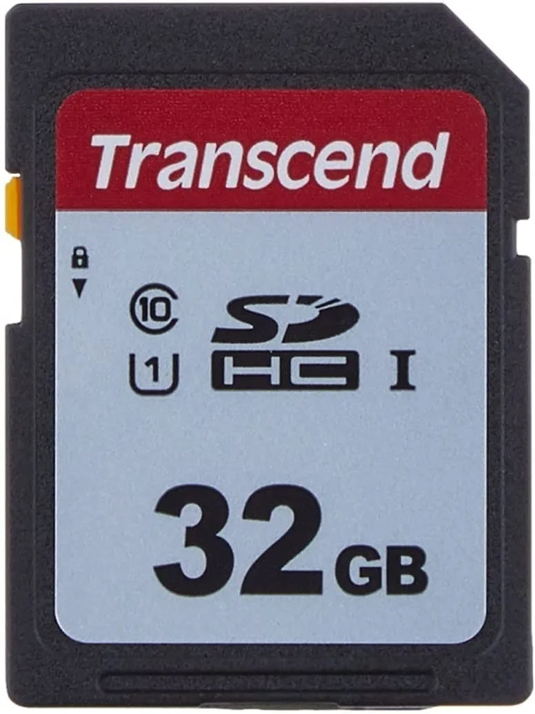 Карта памяти Transcend SD 32GB Class 10 U1 TS32GSDC300S