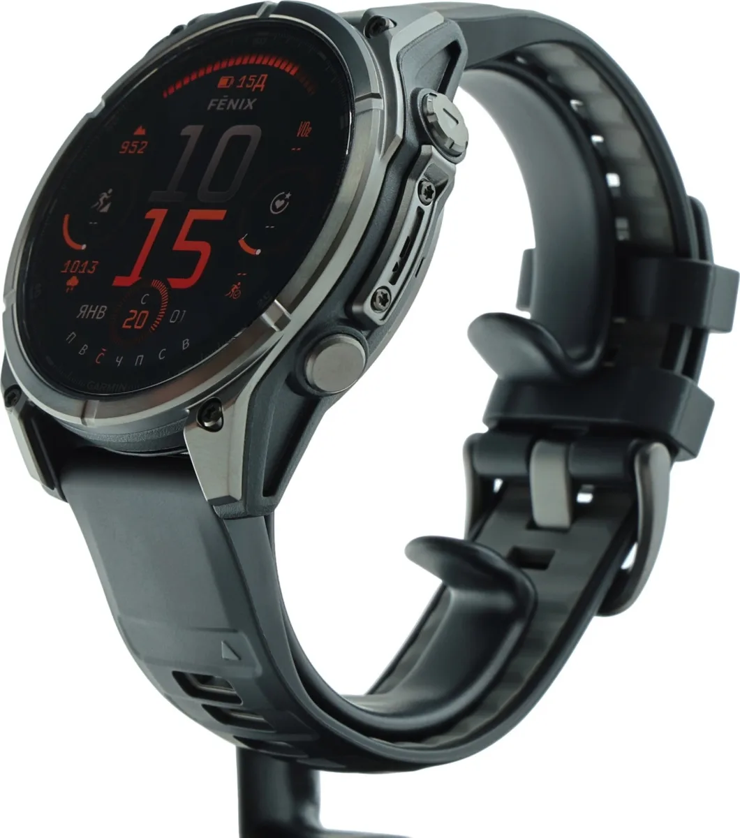 Смарт-часы Garmin Fenix 8 47 мм черный (02904-21)