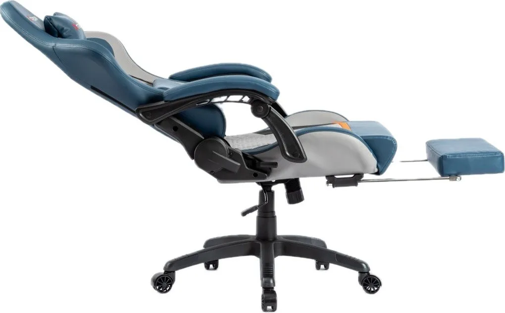 Игровое компьютерное кресло XTREON GC-6689 Синий-серый