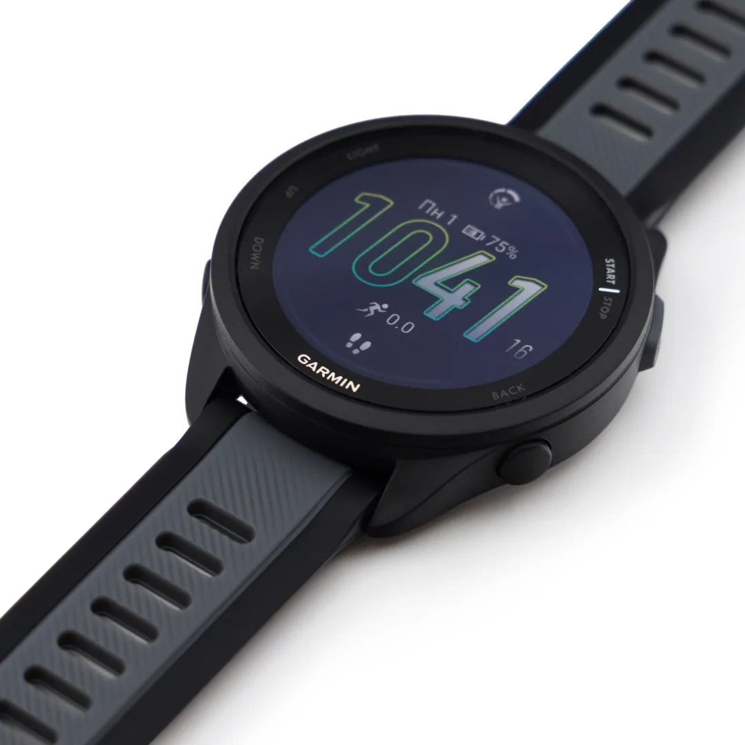 Смарт-часы Garmin Forerunner 165 черный-серый (02863-20)