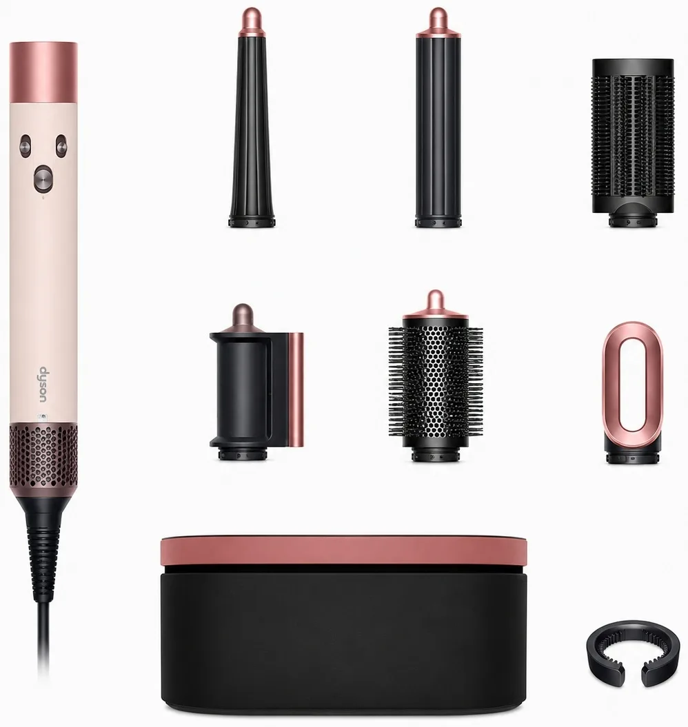 Стайлер Dyson Airwrap id HS08 Straight+Wavy янтарный шелк/розовое шампанское