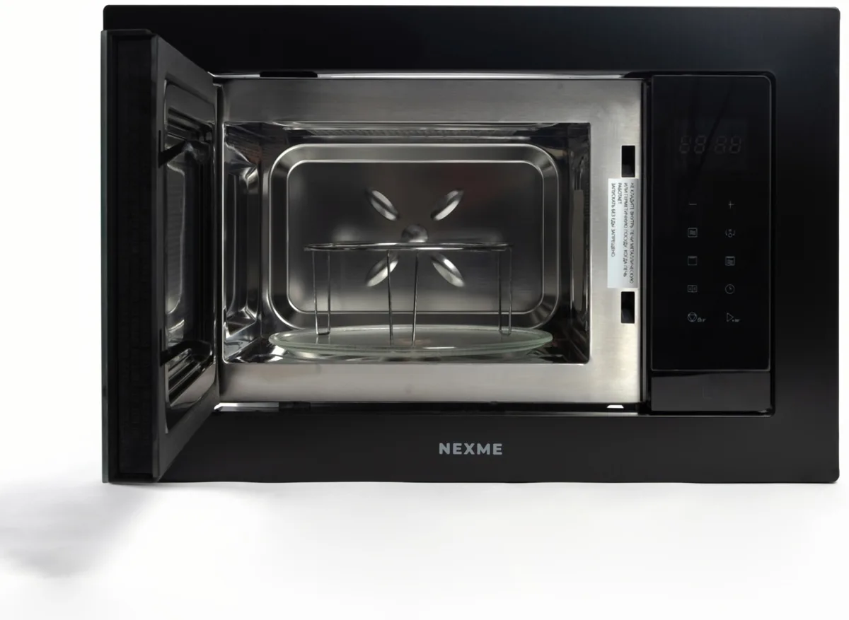Микроволновая печь встраиваемая NEXME TG20MS Черный