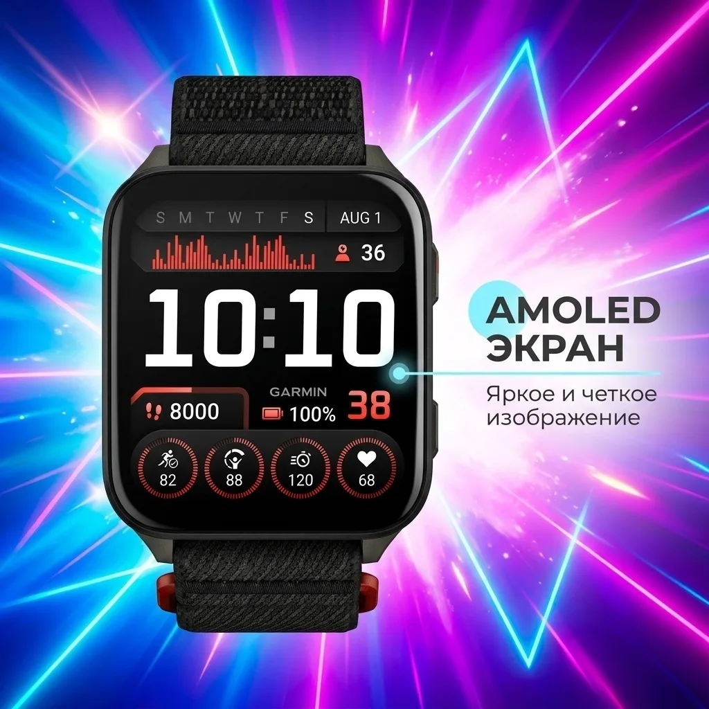 Смарт-часы Garmin VENU X1 46 мм черный-черный (02980-02)