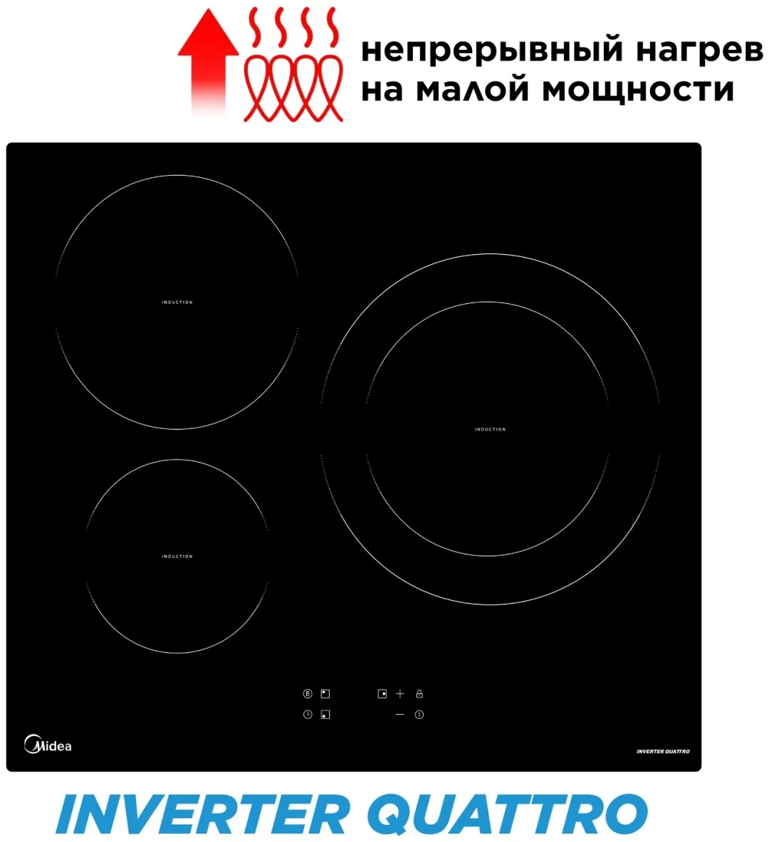Варочная поверхность Midea MCI-B632D Черный