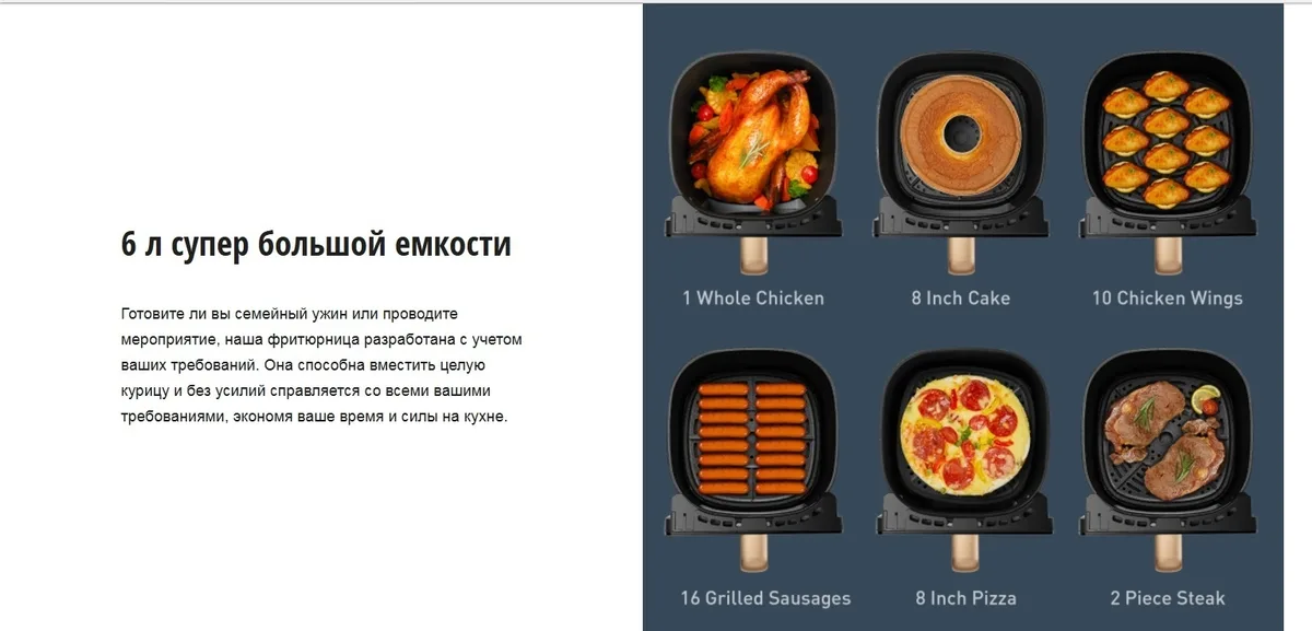 Аэрогриль Panasonic NF-CC600ATS Синяя