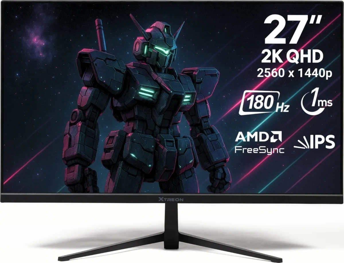 Монитор XTREON XT27N1 27" QHD (180Hz) Черный + подарок (УТ-00007576)