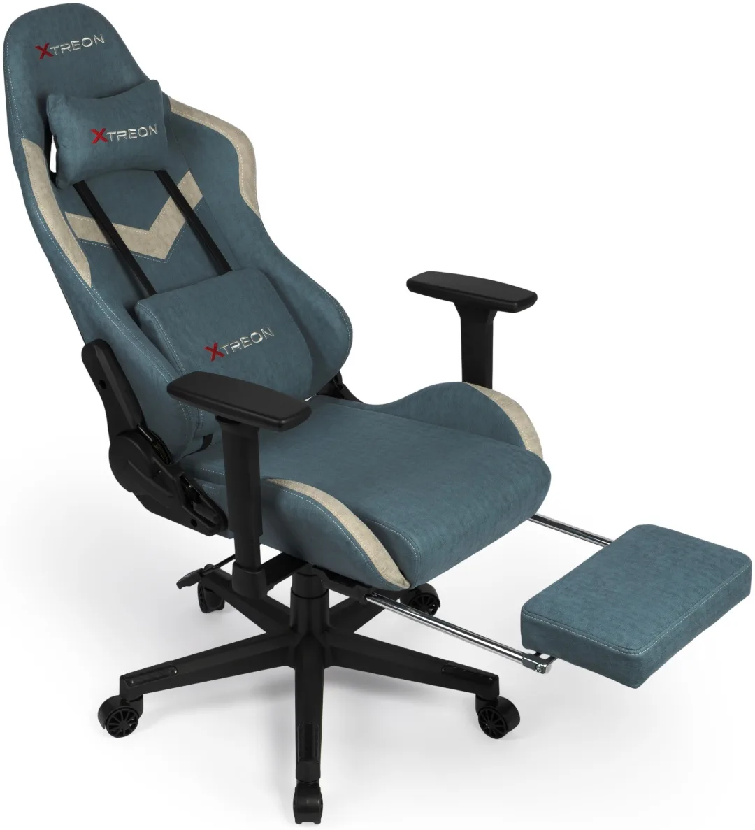 Игровое компьютерное кресло XTREON GC-6668 Синий-серый