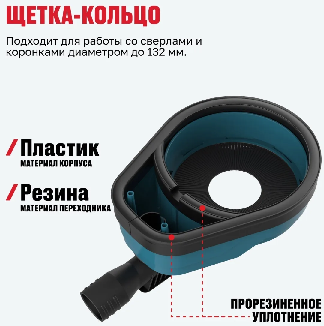 Насадка пылеуловитель для пылесоса ALTECO ADE 132
