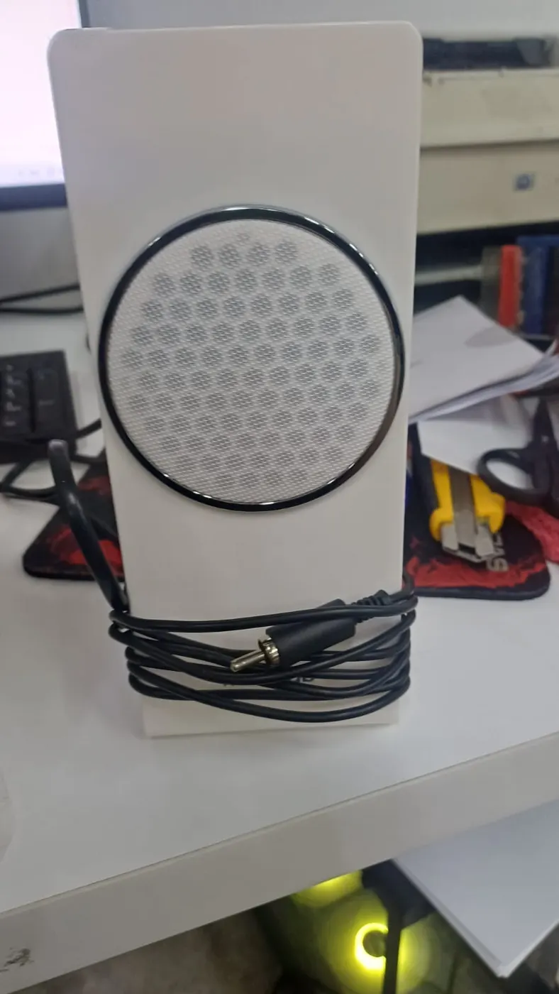 Колонки компьютерные Microlab M-660BT Белый, Уценка — фото дефекта 4