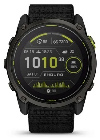 Смарт-часы Garmin ENDURO 3 51 мм черный-черный (02751-01)