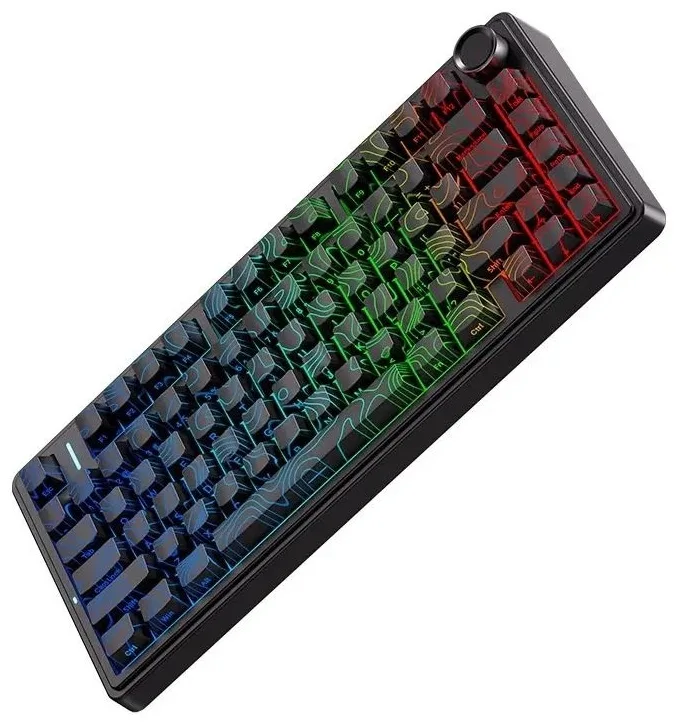 Клавиатура AULA F75 Blank Черный-контурный (1424)