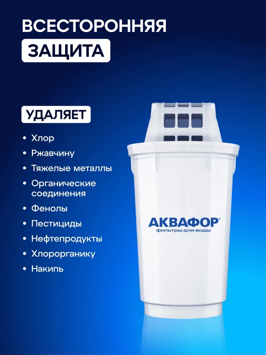 Водоочиститель Кувшин Аквафор Инди кобальт