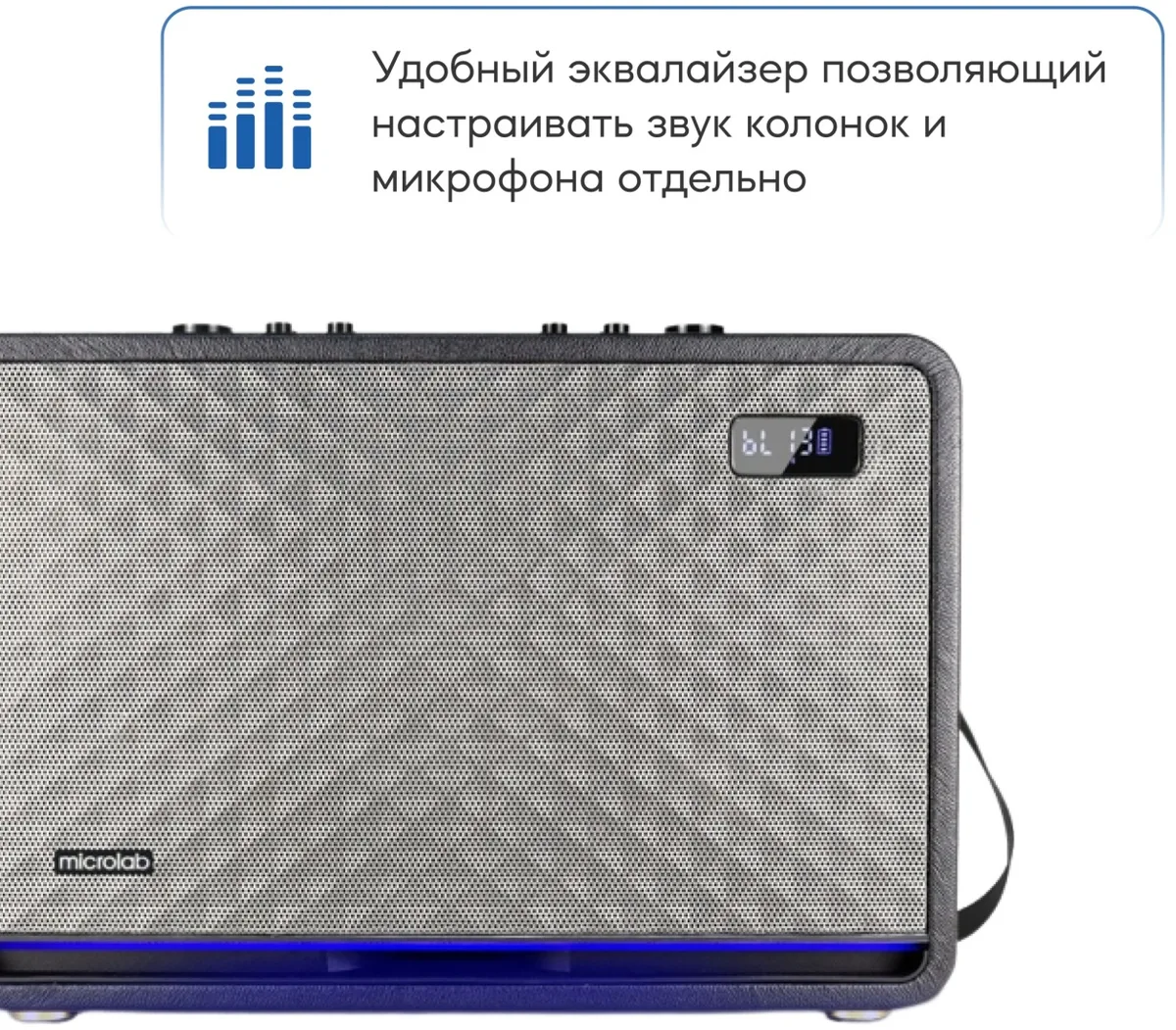Колонка портативная Microlab KTV200 PRO Черный