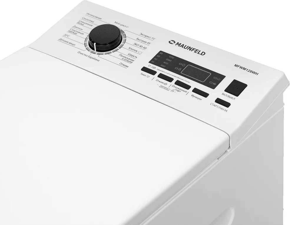 Стиральная машина Maunfeld MFWM128WH Белый