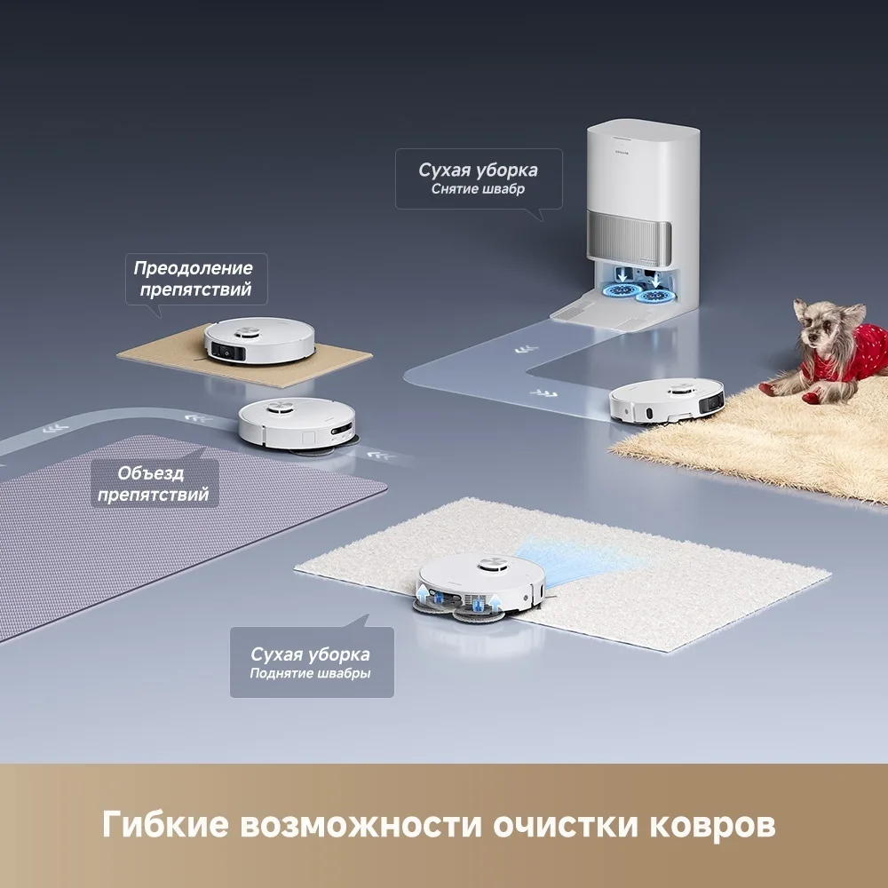 Робот-пылесос Dreame L40s Ultra Белый