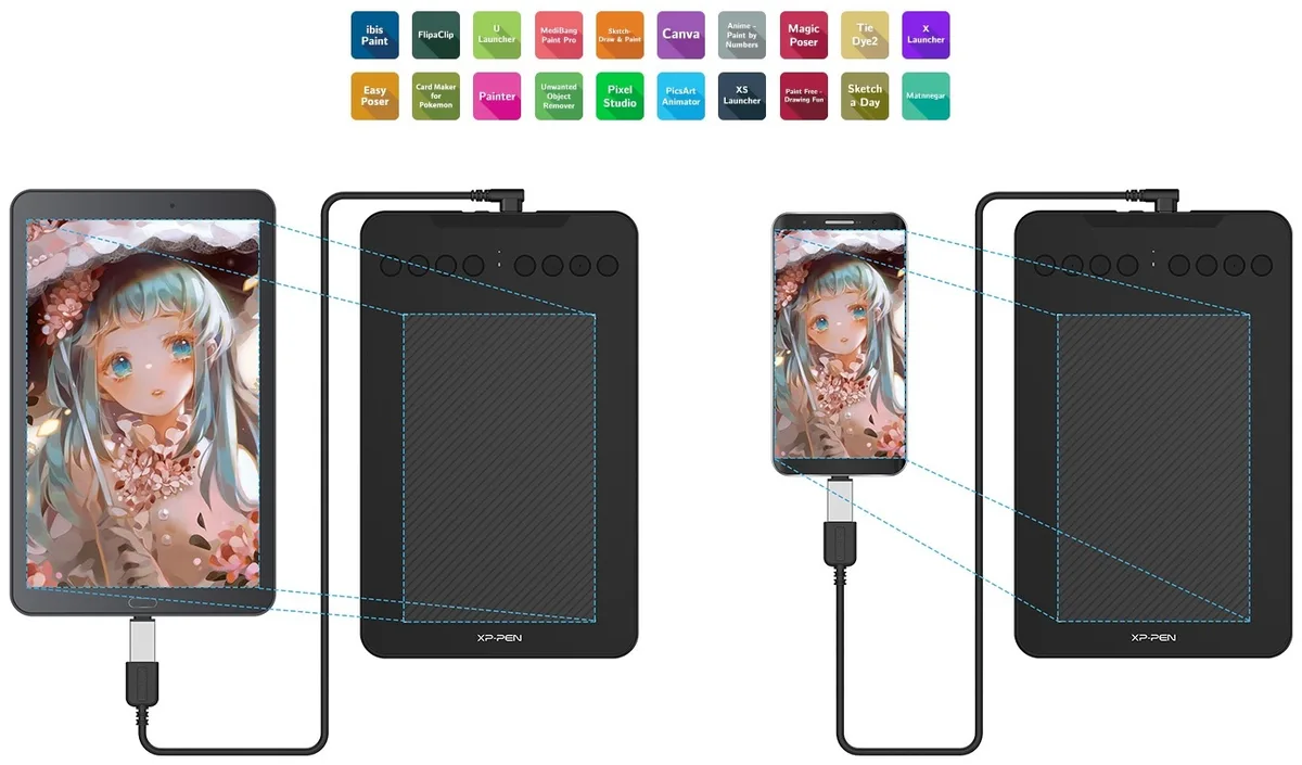 Графический планшет XP-PEN Deco mini 7W