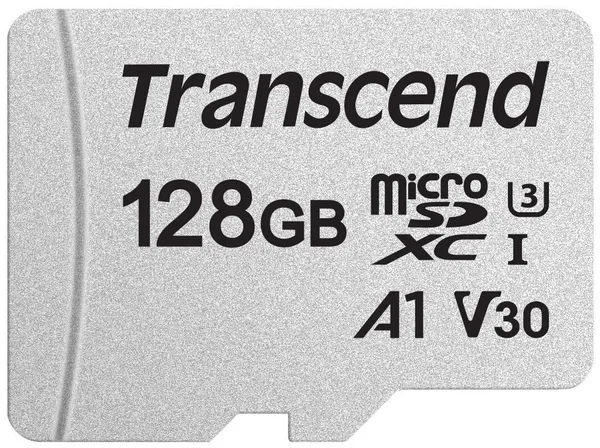 Карта памяти Transcend MicroSD Class 10 U3 TS128GUSD300S 128GB