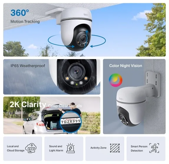 Камера видеонаблюдения TP-LINK Tapo TC41