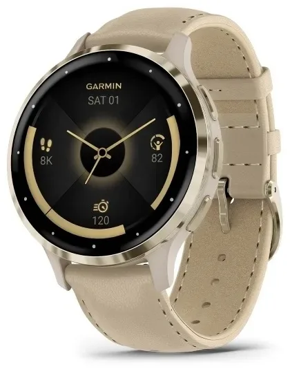 Смарт-часы Garmin VENU 3S 41 мм бежевый (02785-55)