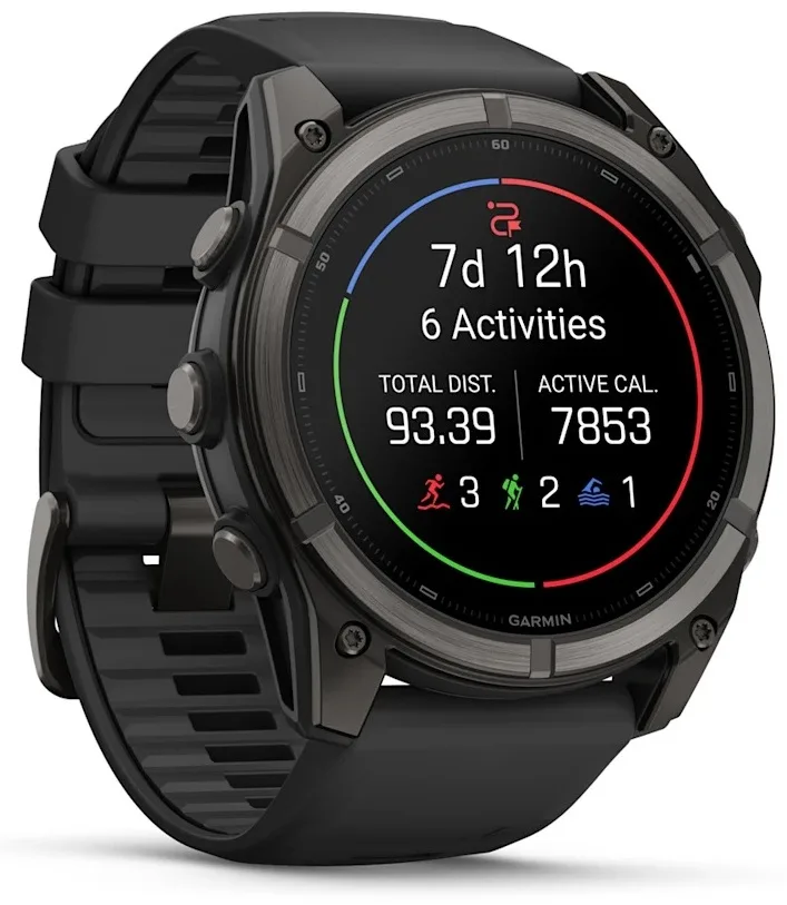 Смарт-часы Garmin Fenix 9 51 мм серый-черный (04763-11)