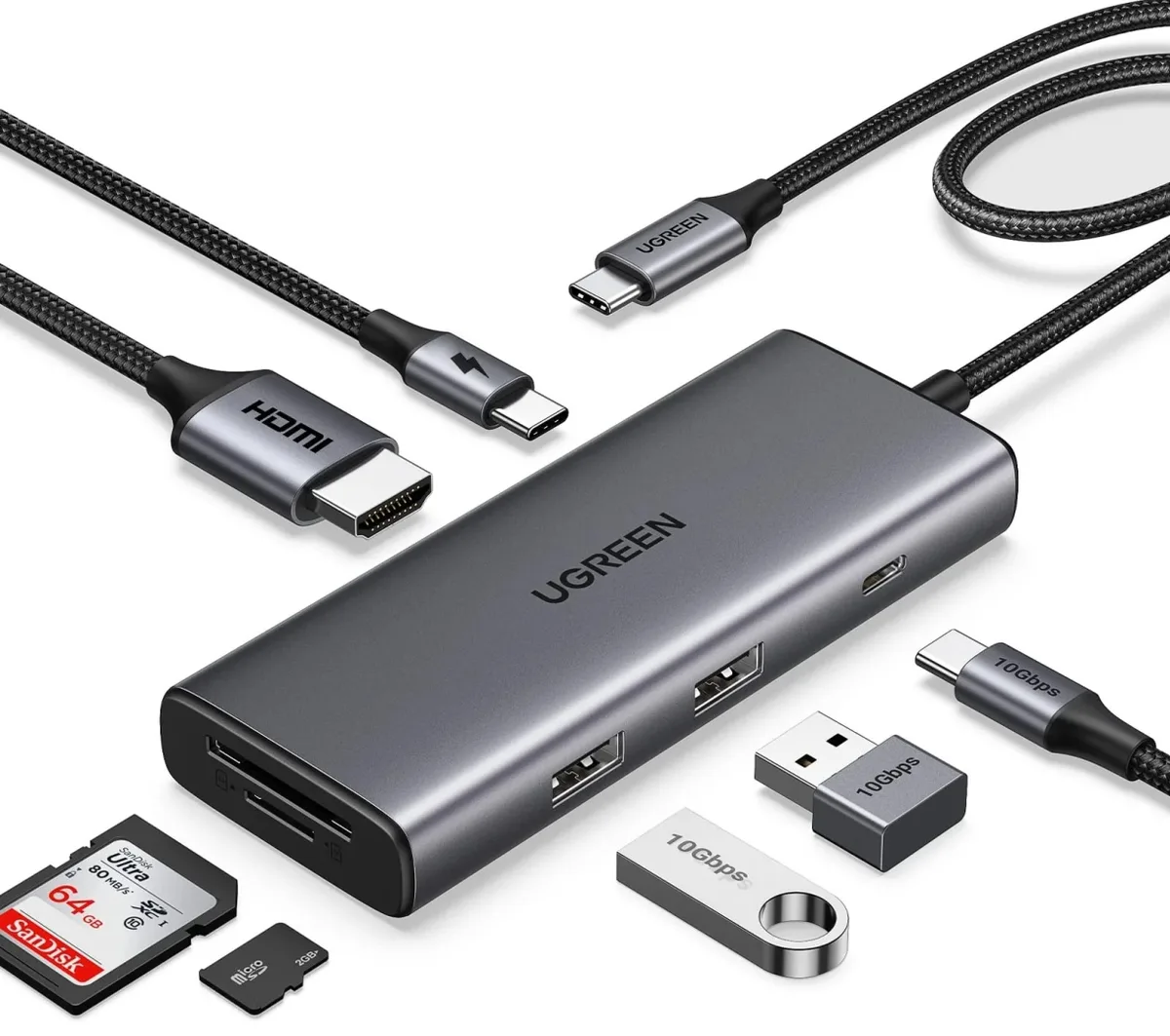 Док-станция UGREEN CM498 15531