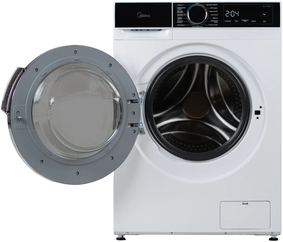 Стиральная машина Midea MFA01D100B/W-KZ белый, черный