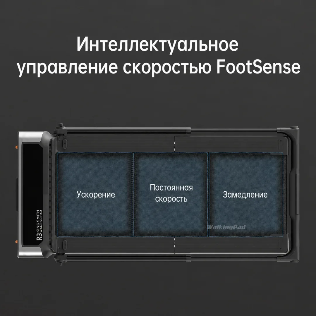 Беговая дорожка KINGSMITH Treadmill R3 Hybrid WP400Q42 Черный