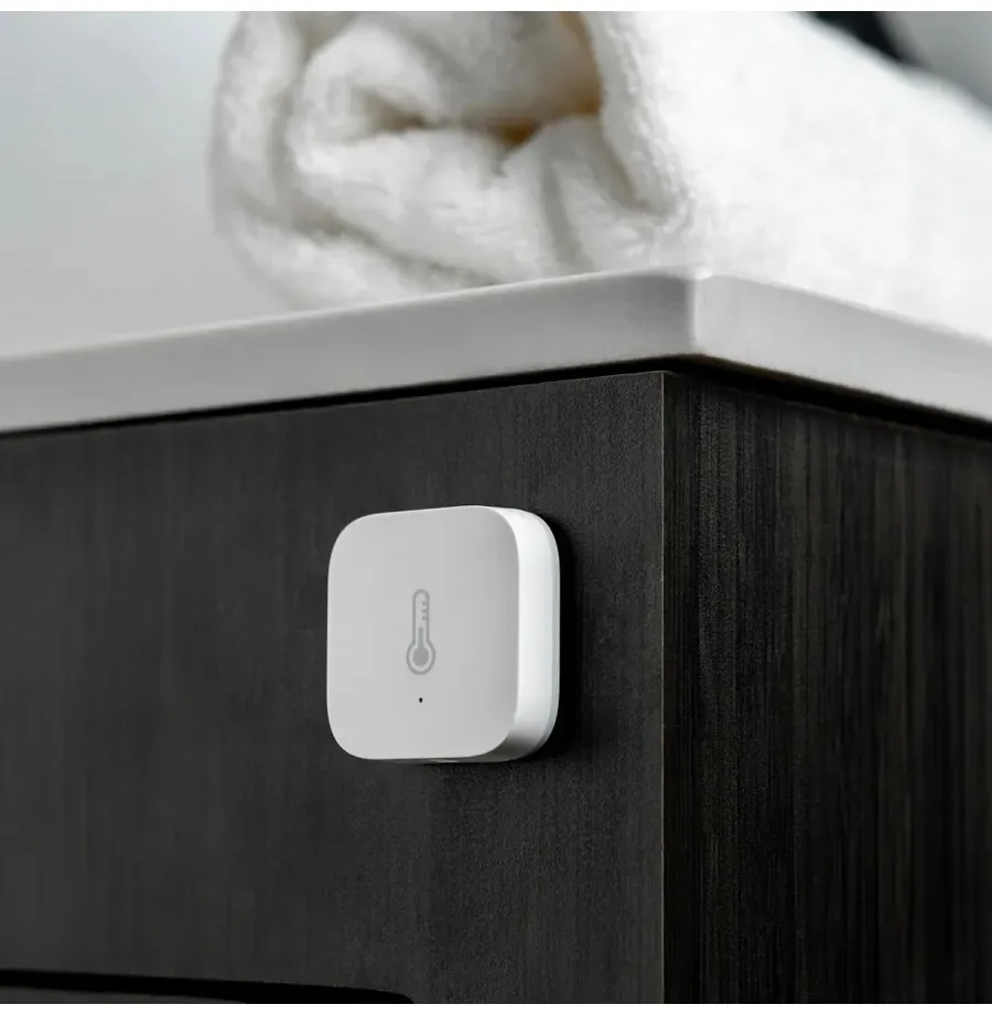 Датчик температуры и влажности Aqara T1 TH-S02D-White