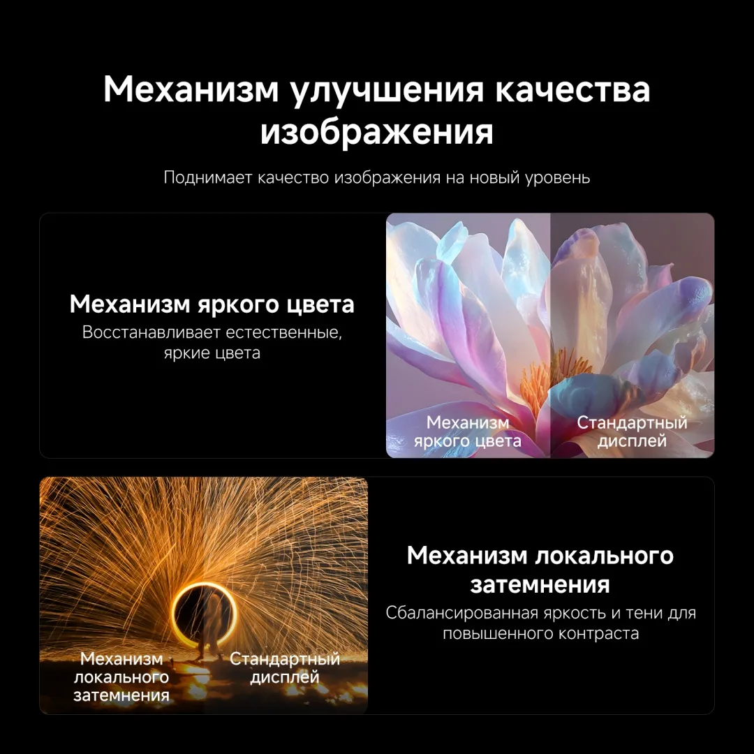 Телевизор Xiaomi X Mini LED 75 2026 L75MC-SMRU 191 см Черный