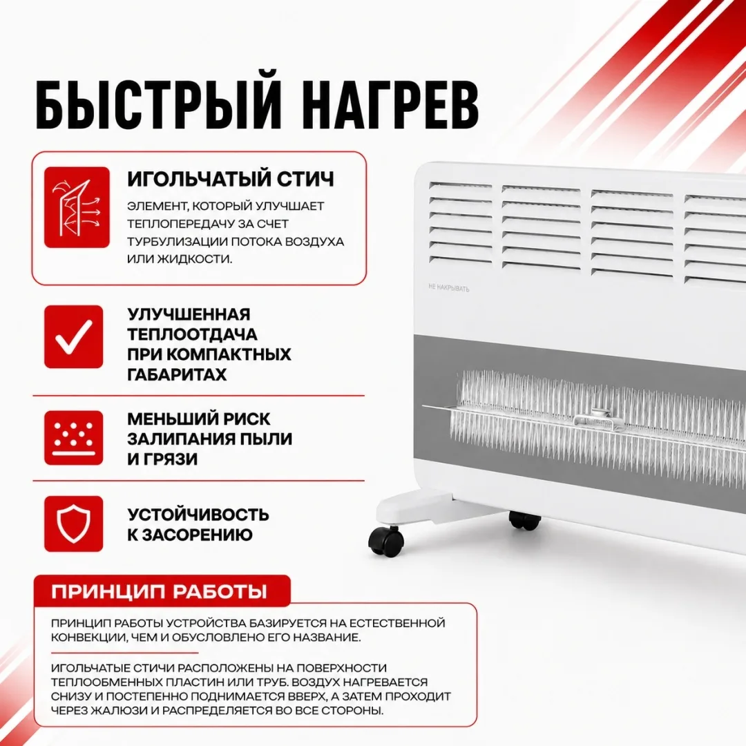 Обогреватель конвекторный Ресанта ОК-20СН