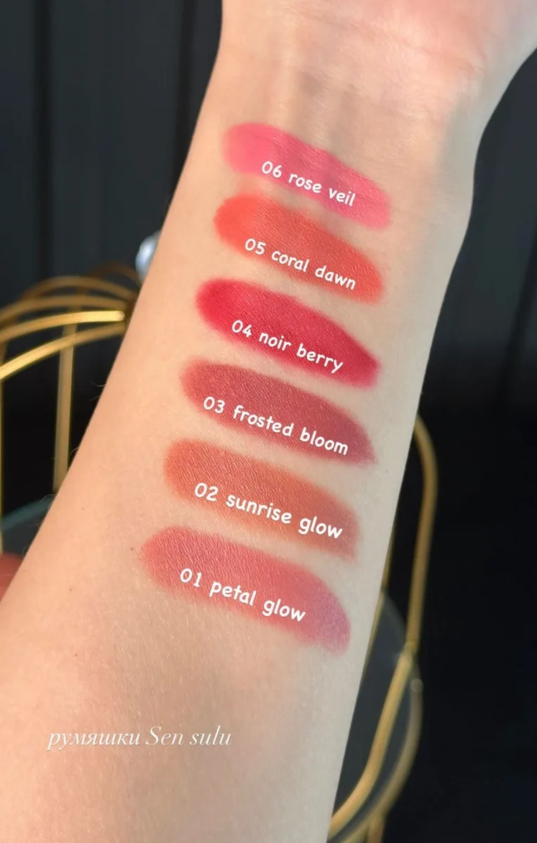 Румяна-мини крем Sen Sulu 04 Noir Berry ()
