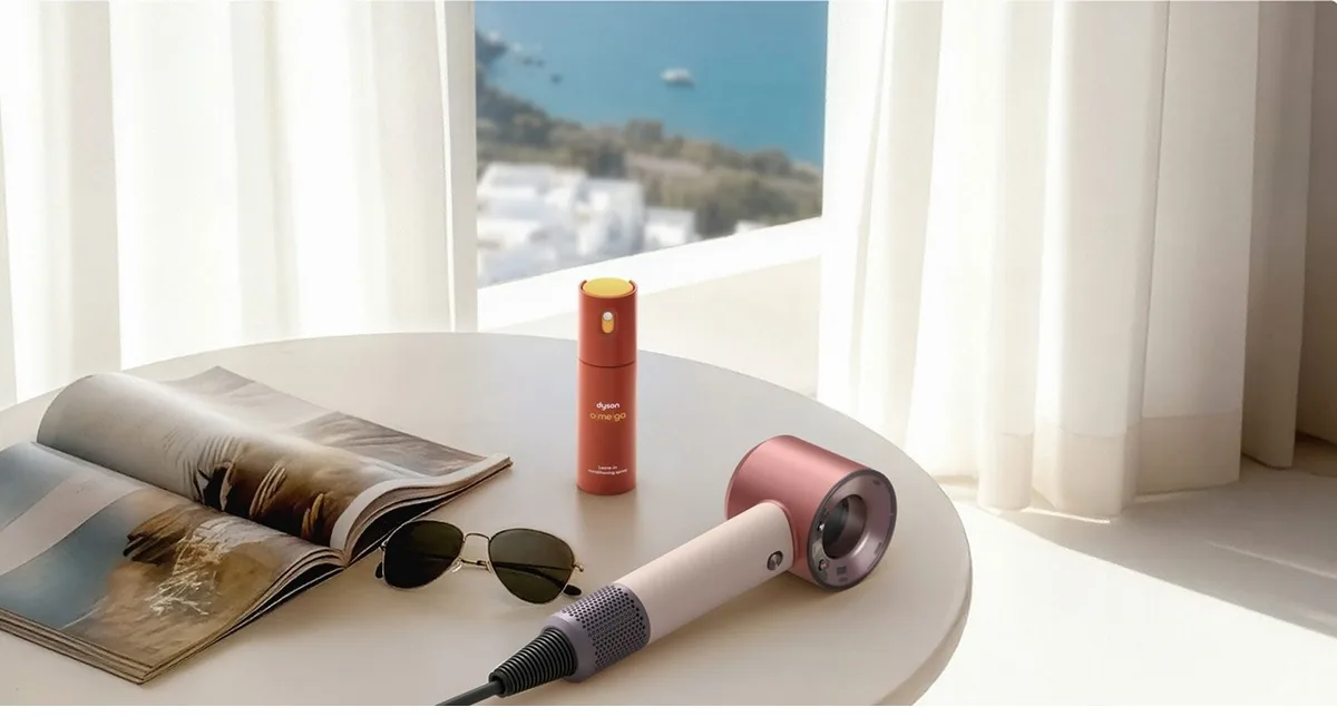 Фен дорожный Dyson HD19 Supersonic керамический розовый/розовое золото (492457-01)
