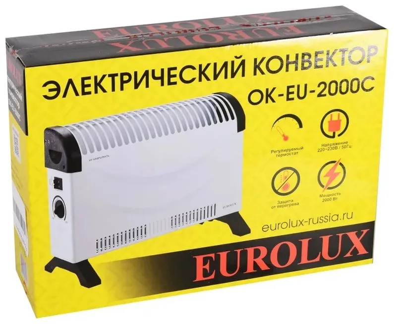 Обогреватель конвекторный Eurolux ОК-EU-2000C
