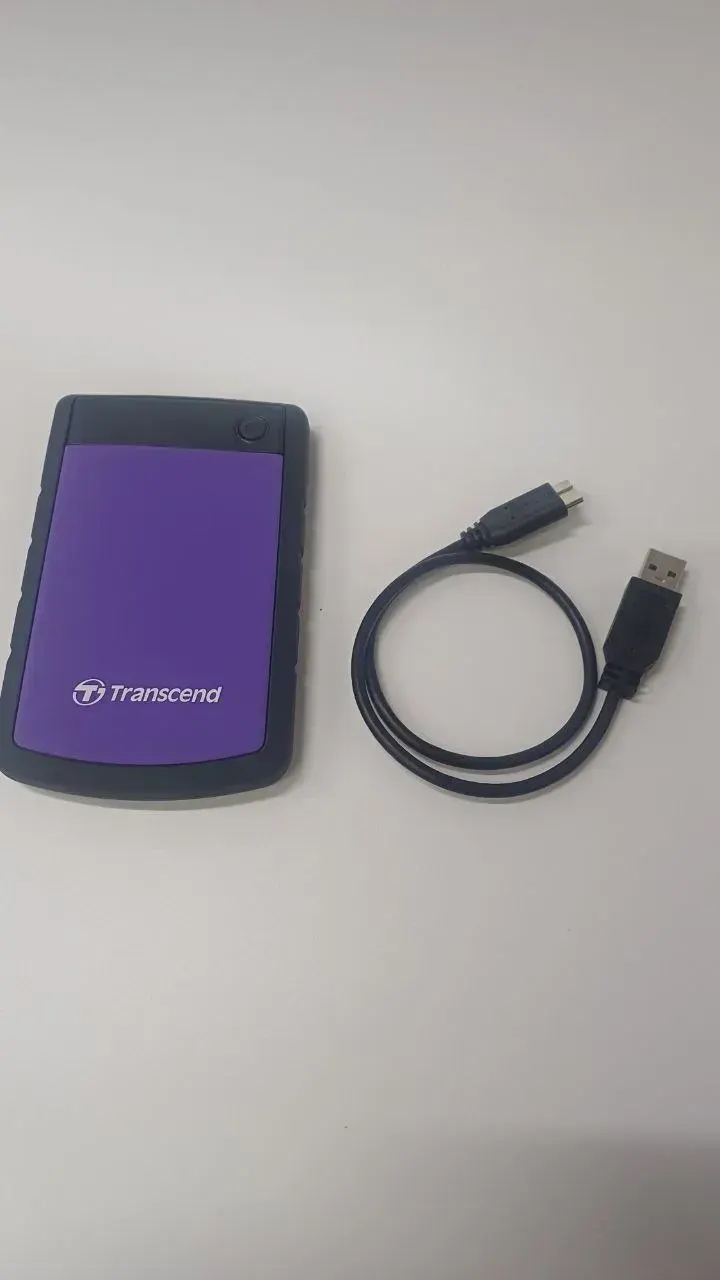 Внешний накопитель 2,5 1TB Transcend TS1TSJ25H3P, Уценка — фото дефекта 3