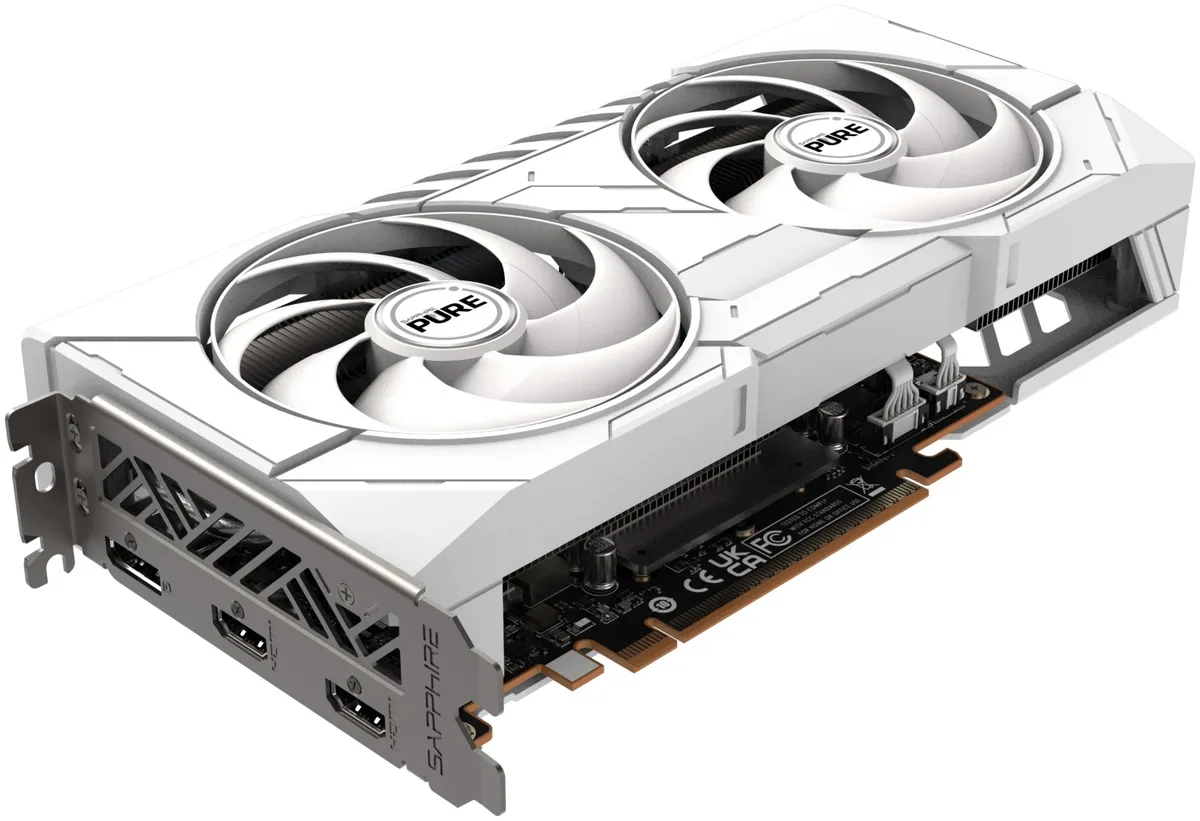 Видеокарта SAPPHIRE PURE AMD RADEON RX 9060 XT GAMING OC 16GB