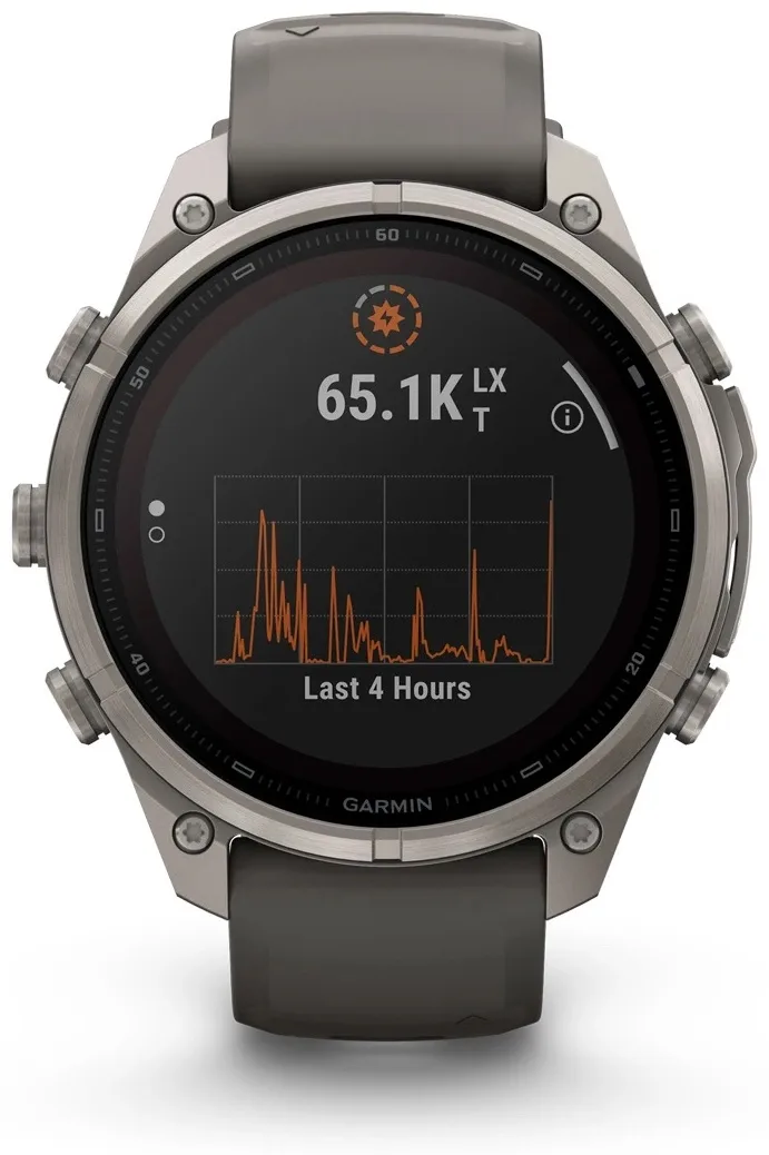 Смарт-часы Garmin Fenix 9 Pro 47 мм серебристый-серый (04338-01)