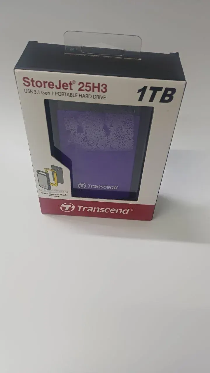 Внешний накопитель 2,5 1TB Transcend TS1TSJ25H3P, Уценка — фото дефекта 2