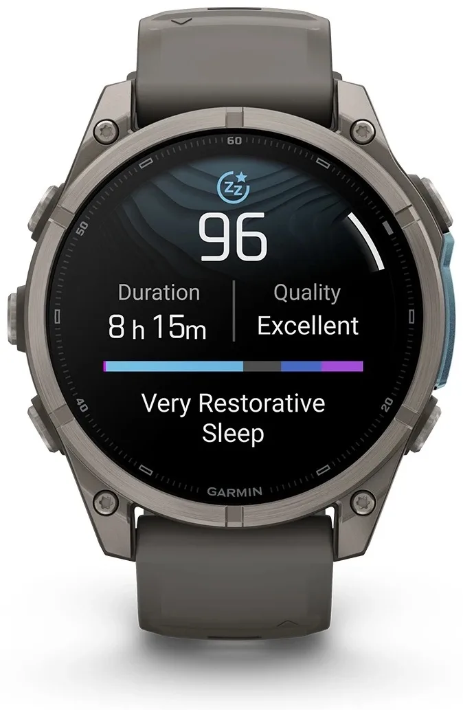 Смарт-часы Garmin Fenix 9 47 мм серебристый-серый (04762-01)