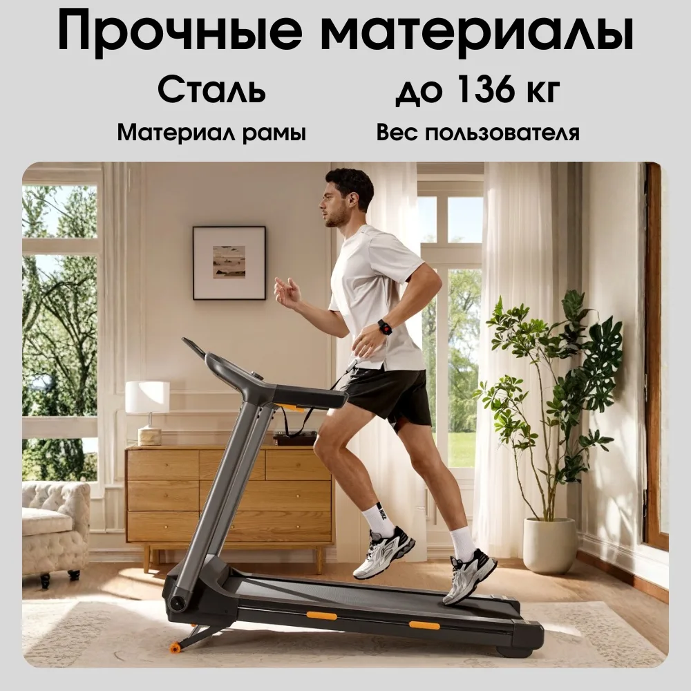 Беговая дорожка KINGSMITH Treadmill G15 WP500X4